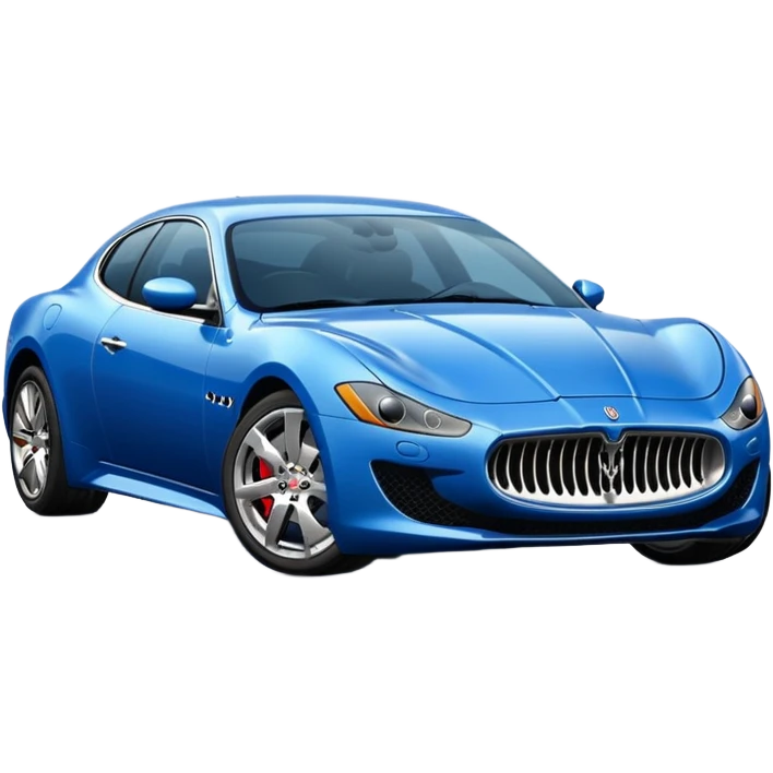 Blue Maserati emoji