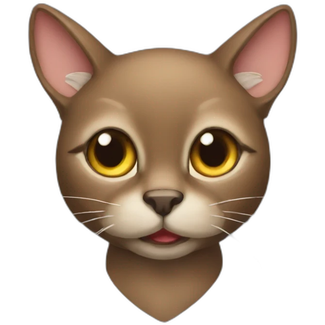 Moose cat emoji