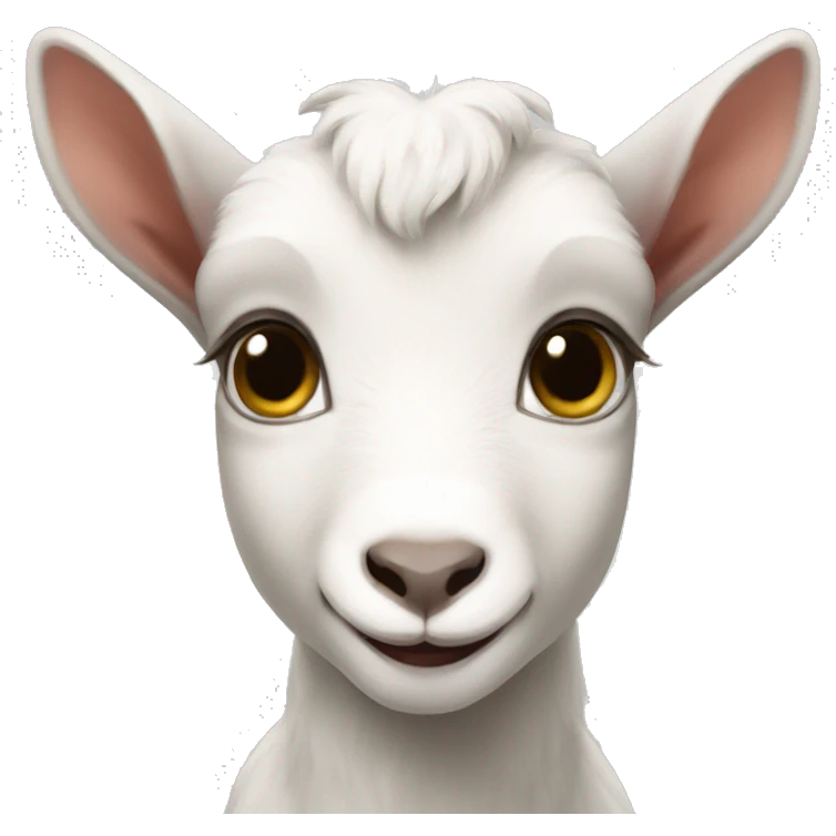 Baby goat emoji