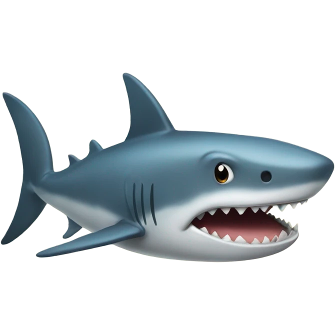 tiburón con un tutu emoji