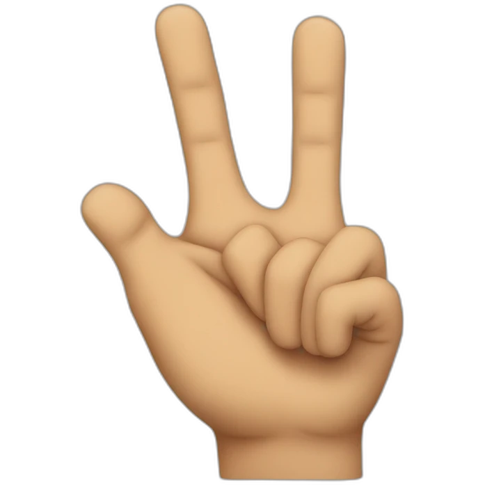 gang sign emoji