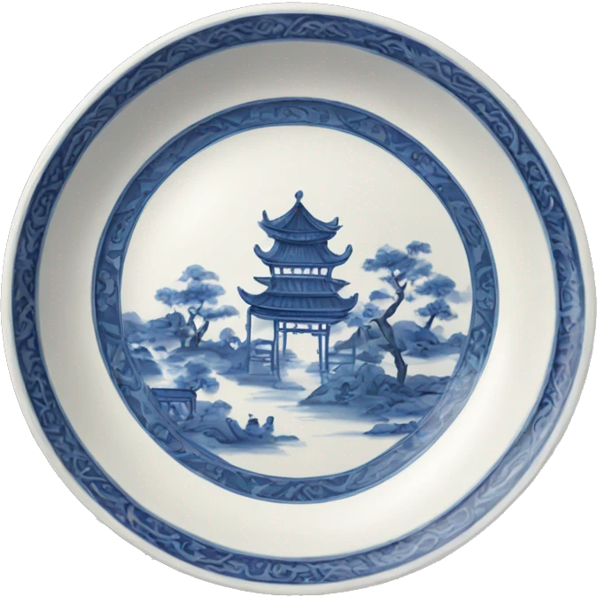 Chinoiserie dish emoji