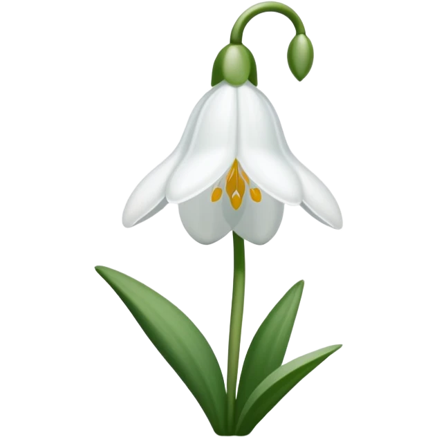 Snowdrop  emoji