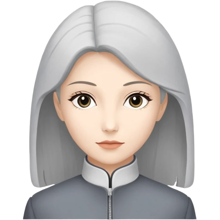 Девушка с серыми глазами и каштановыми волосами в нижнем белье в полный рост emoji