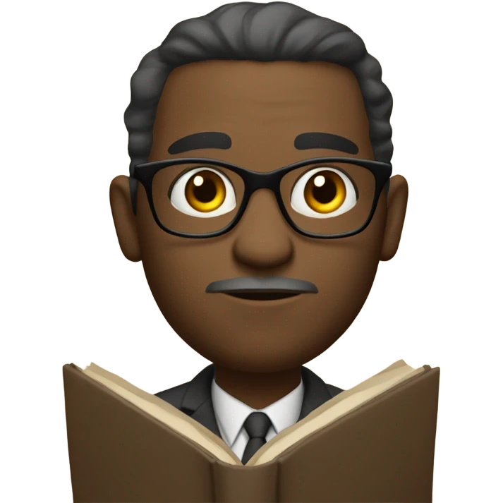 Black historian  emoji