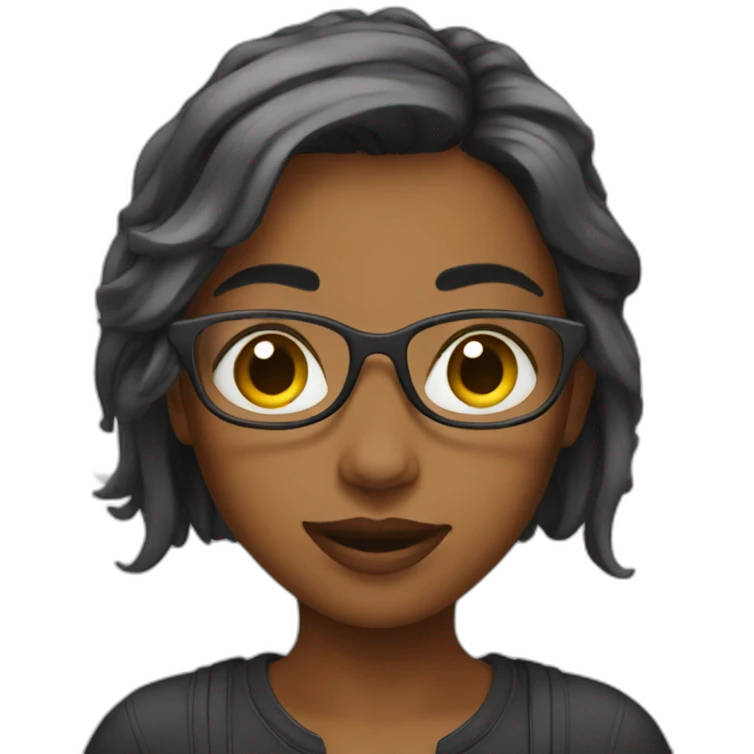 content creator girl emoji