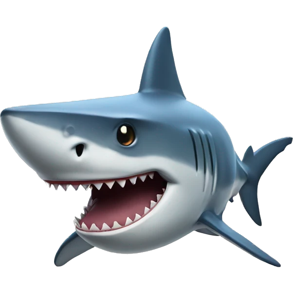 shark with tophat emoji