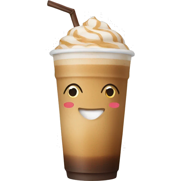 iced latte emoji