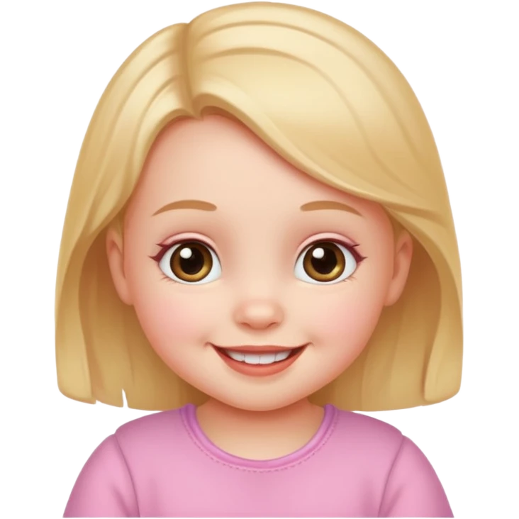 Baby girl emoji