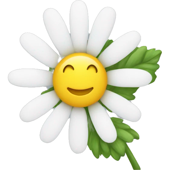 chamomile flower emoji