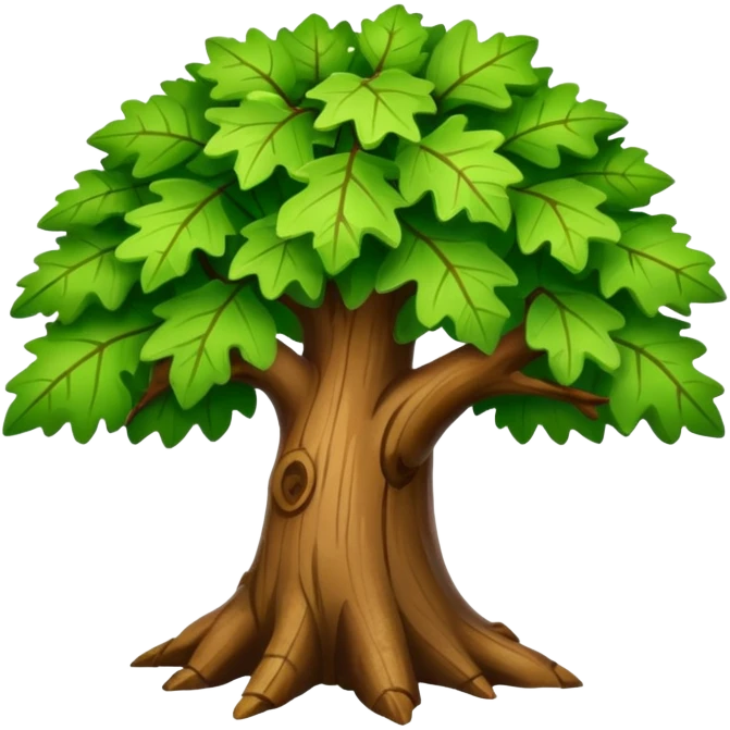 Mighty oak emoji