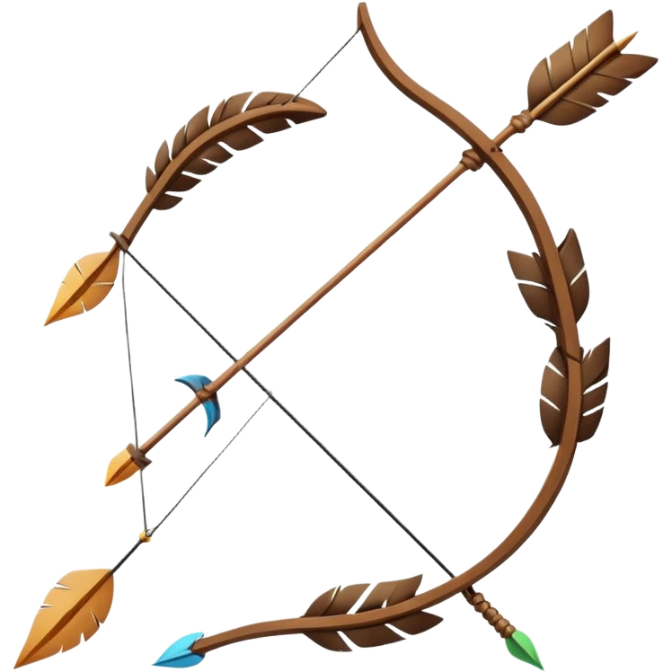 bow and arrow emoji