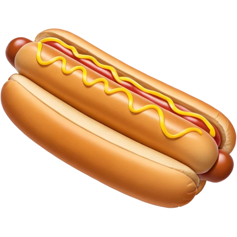   jeff koons style hot dog mushroom inflatable art emoji