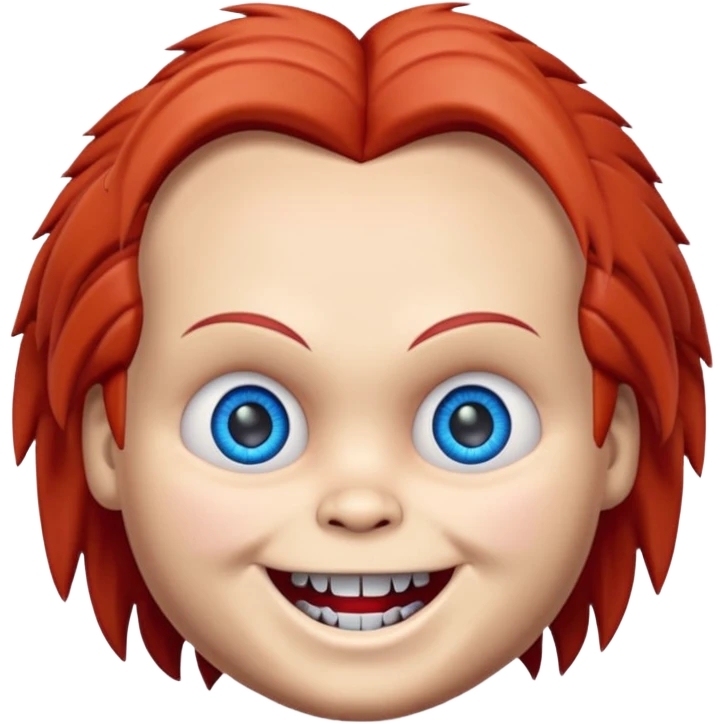 Un emojin de chuky emoji