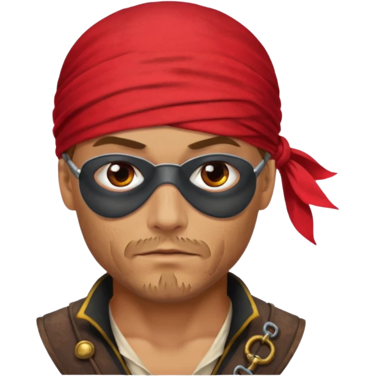 A pirate emoji
