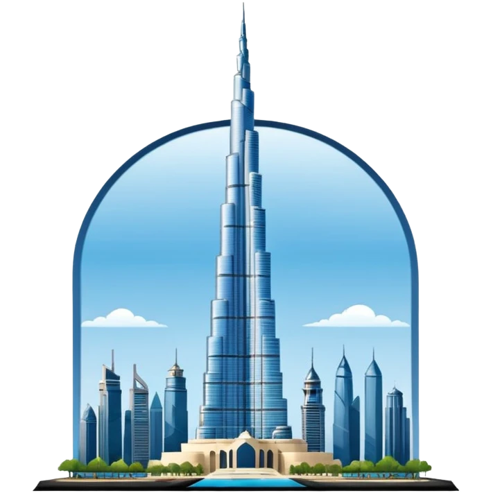 Burj khalifa emoji