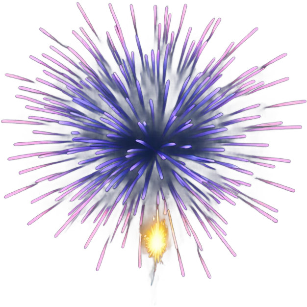 Firework 2025 emoji