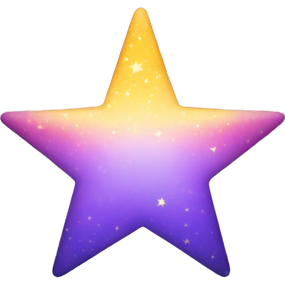 Bright star emoji