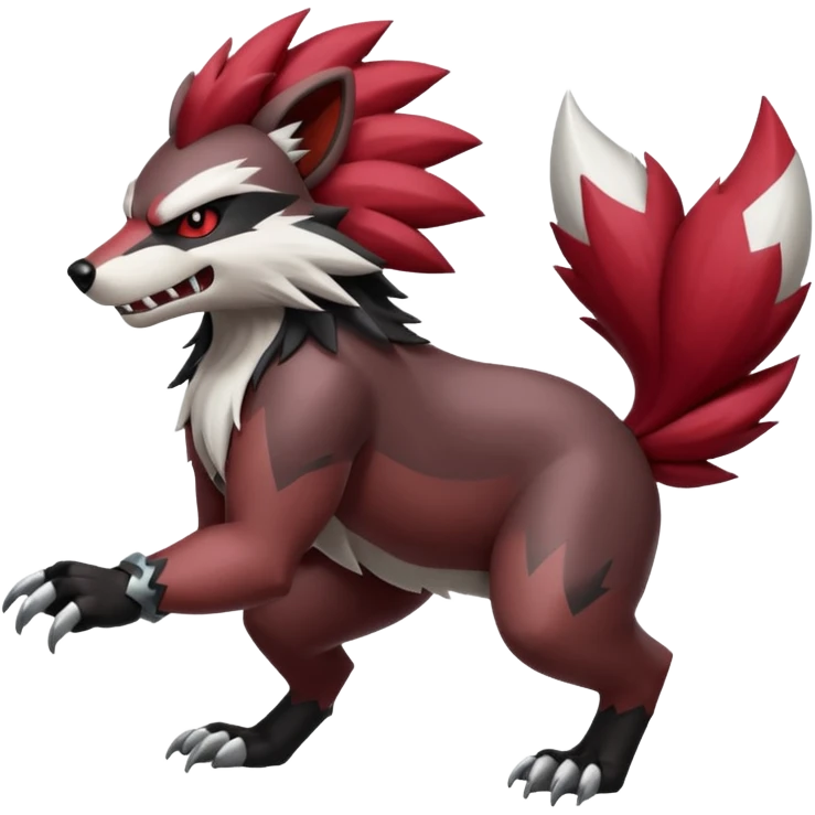 Obstagoon-Zigzagoon-fusion emoji