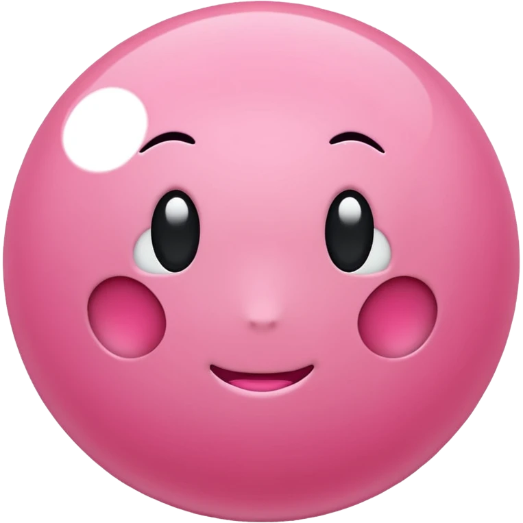 Pink ball emoji
