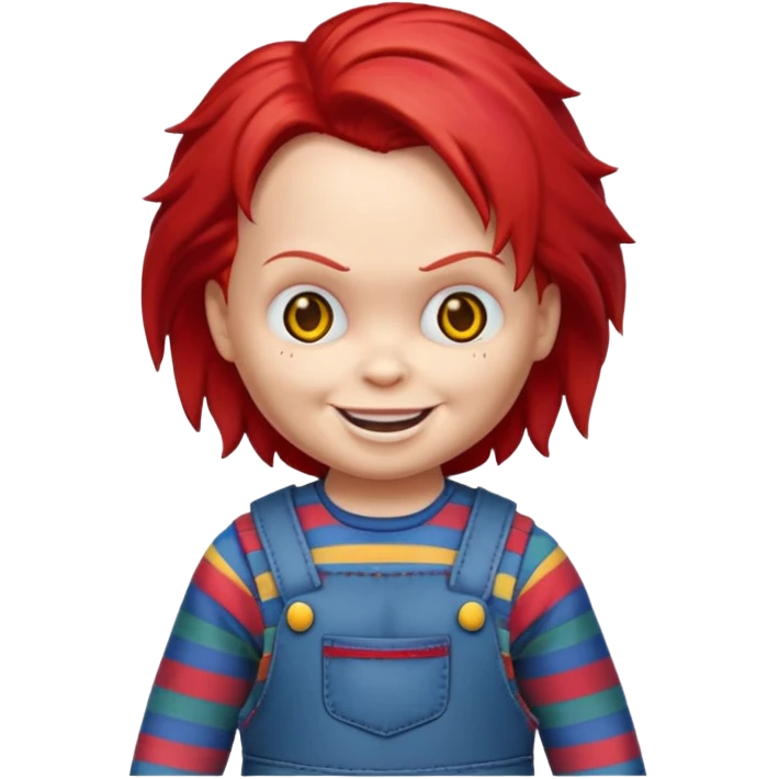 Un emojin de chuky emoji