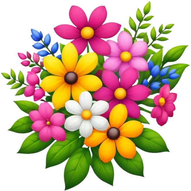 Flower Cluster Combination emoji