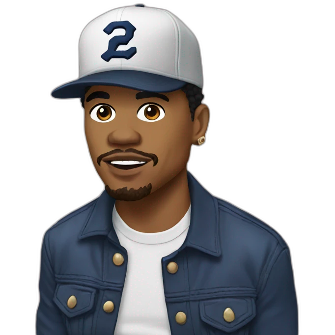 Chance the rapper emoji