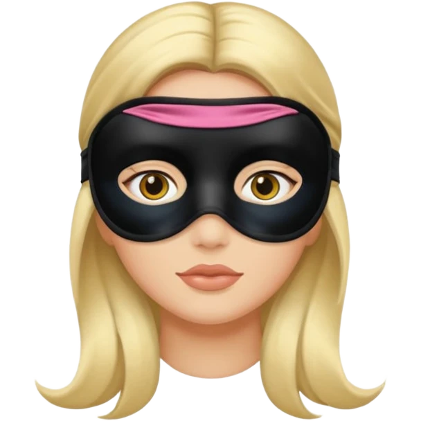 Sleep mask emoji