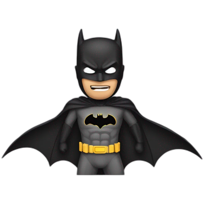 Bat man emoji