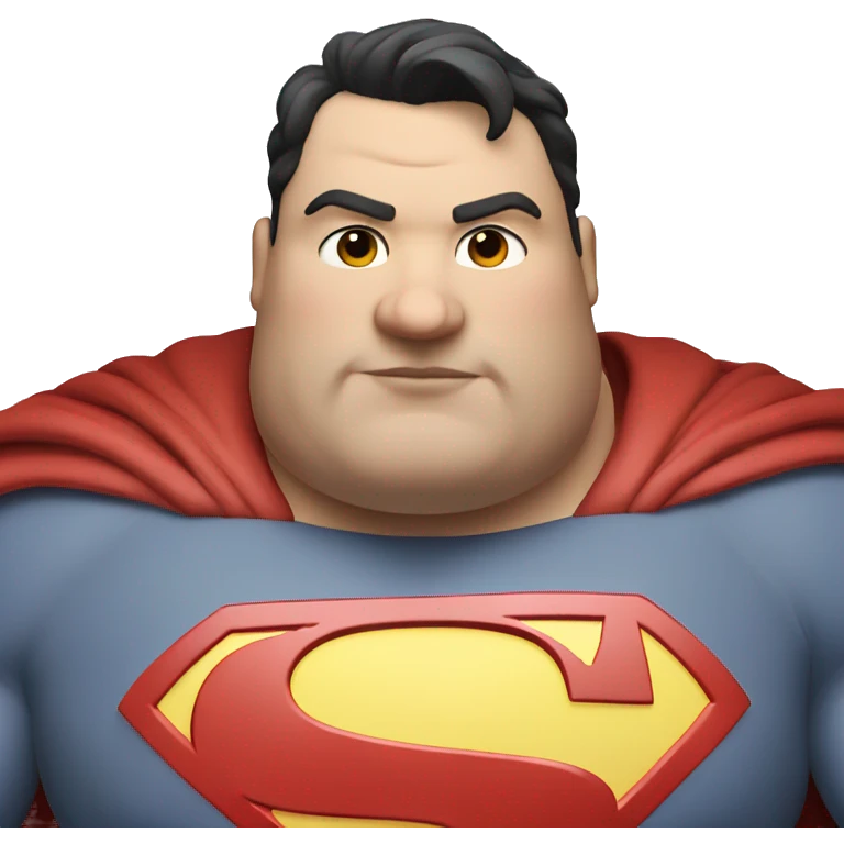 ultra fat superman emoji