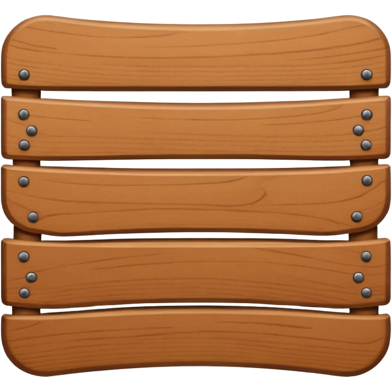 Bentwood slat emoji