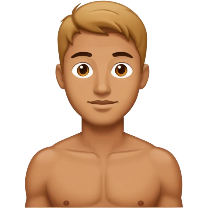A man with gan emoji