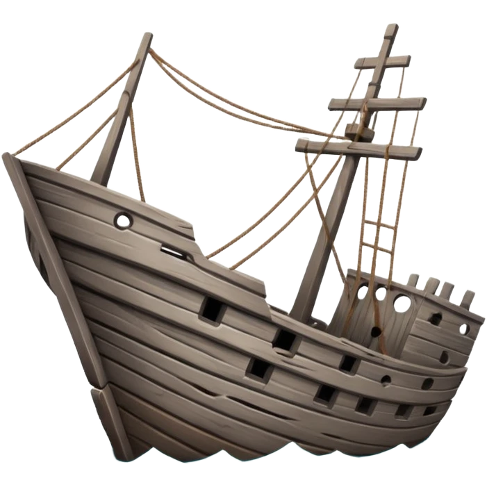 Shipwreck emoji
