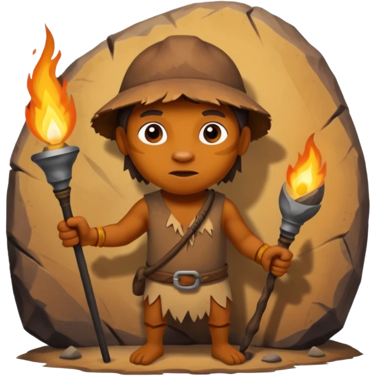 stone age artist emoji