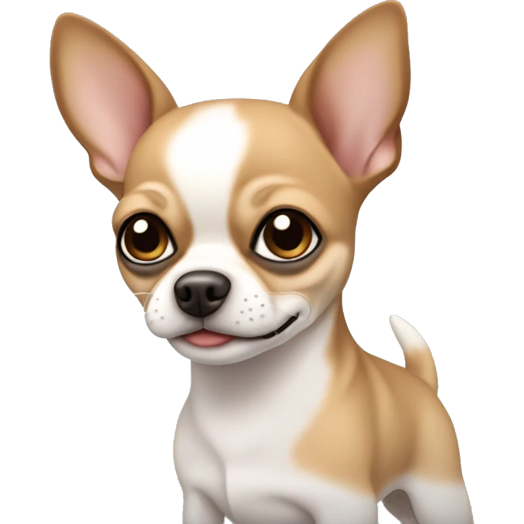 Chubby brown shorthair chihuahua  emoji