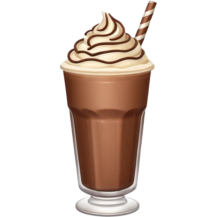 chocolate milk shake emoji