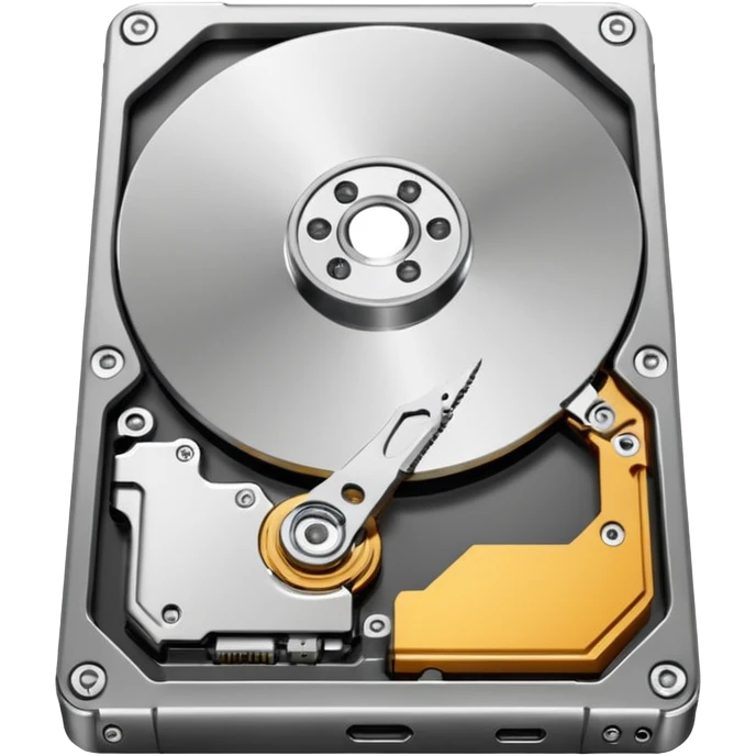 Hard drive emoji