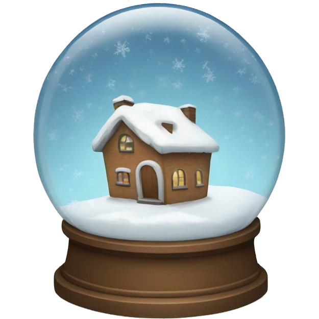 Snow globe emoji