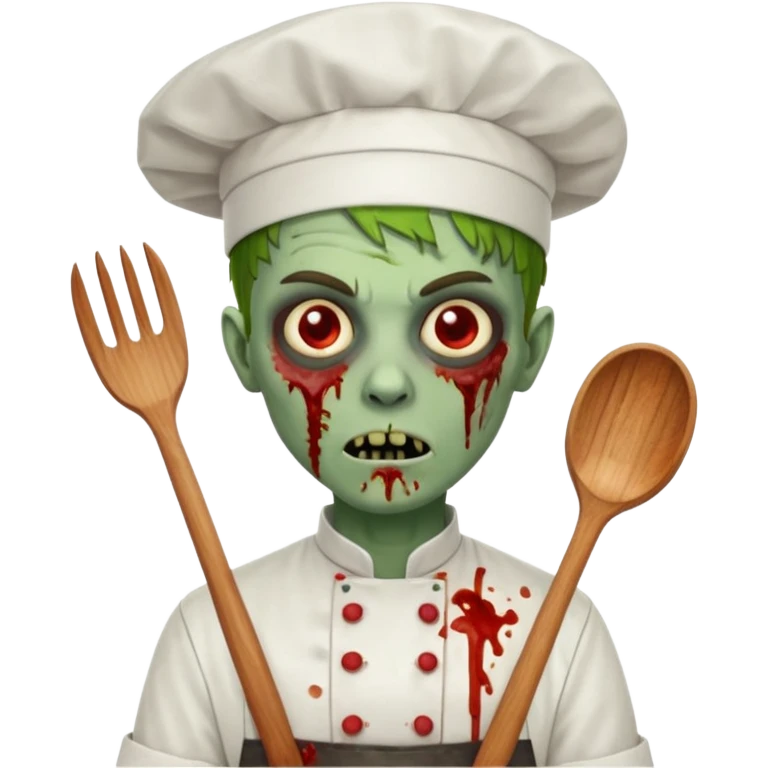Aşçı zombi emoji