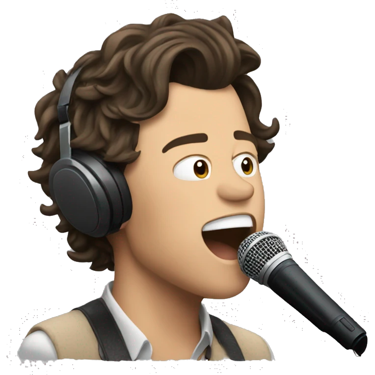 Harry styles singing emoji