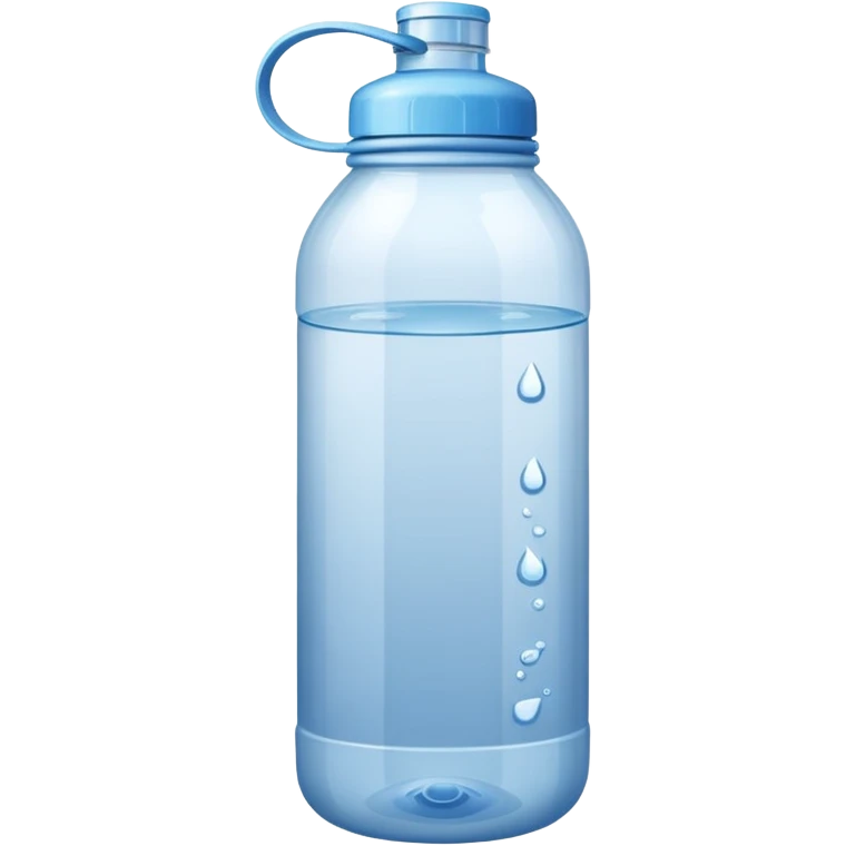 Store bought Water bottle emoji emoji