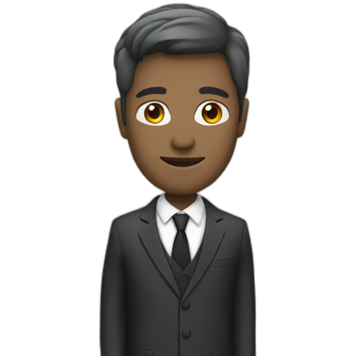 person in suit emoji