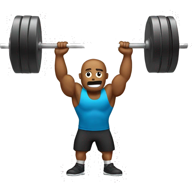 heavy barbell emoji