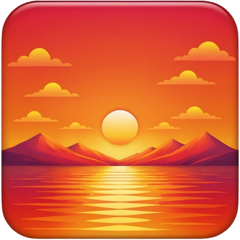 Sunset  emoji
