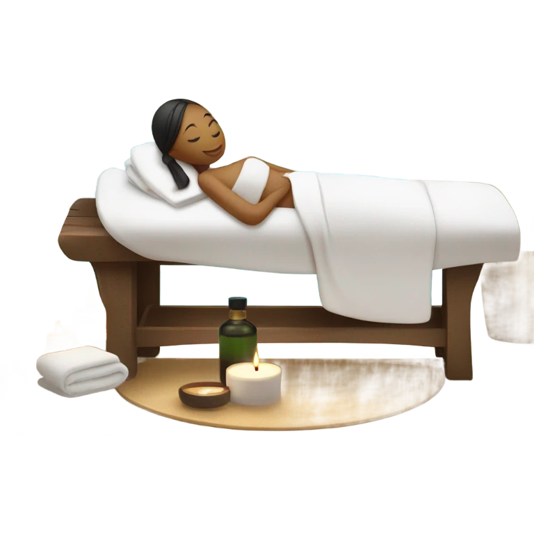 Spa time emoji