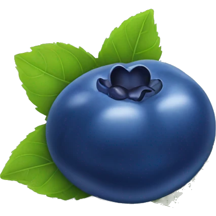 Blueberry emoji