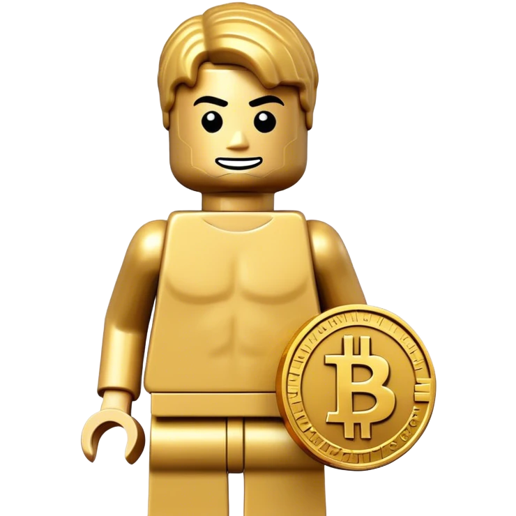 lego homme bitcoin emoji