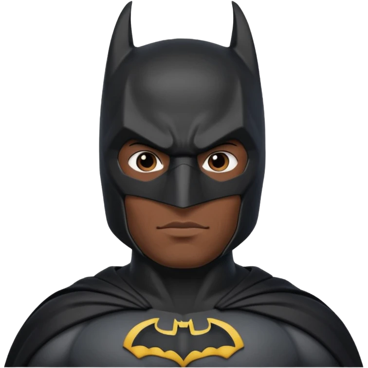 Bat man emoji