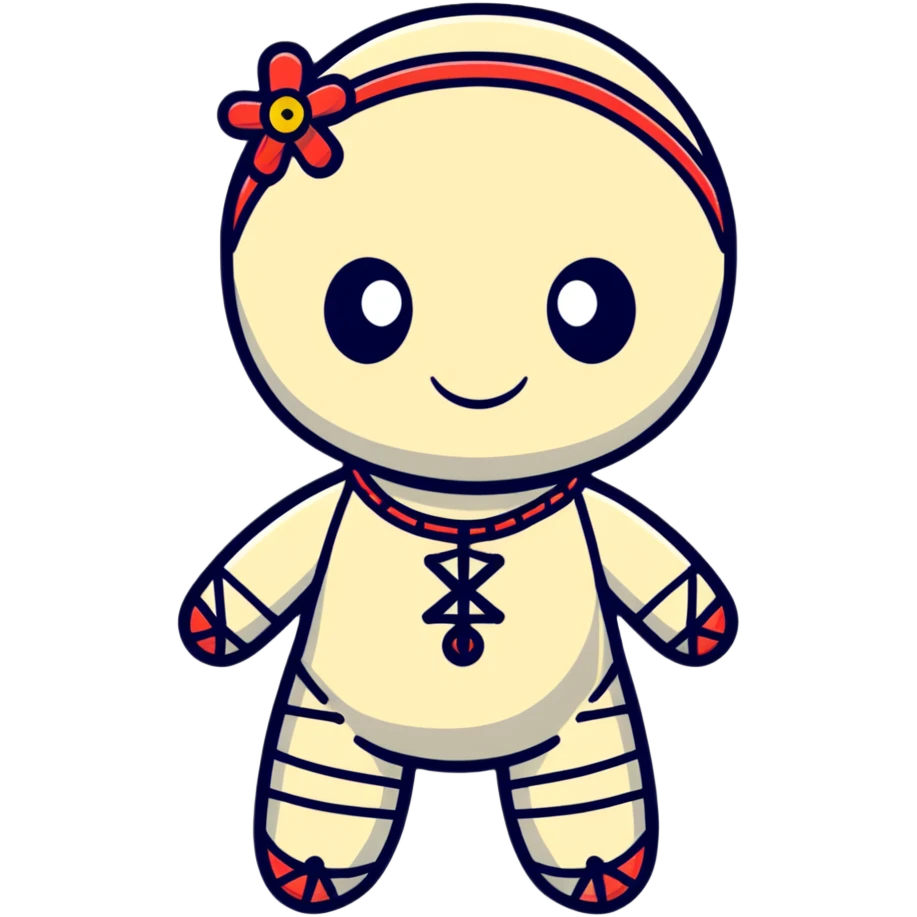 voodoo doll emoji