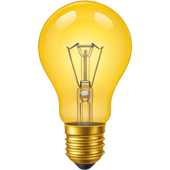 Glowing Bulb emoji